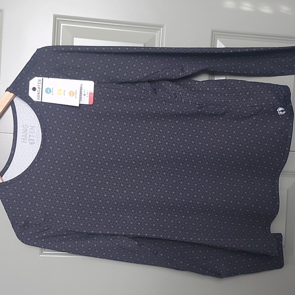 NWT Hang Ten Long Sleeve Tee UPF 50+ sz M - Picture 3 of 10